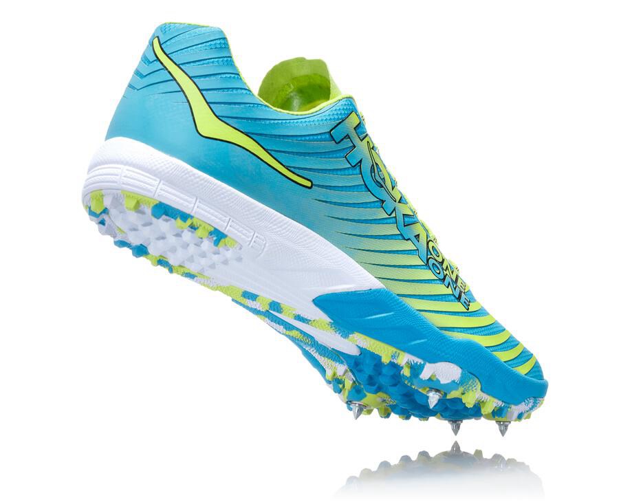 Hoka One One スニーカー メンズ 青/緑 - EVO XC - HQ7135248